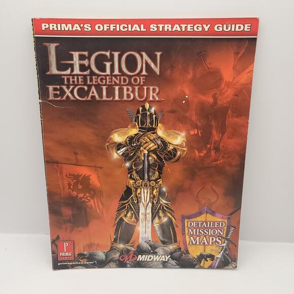 Prima Games Lot of 3 PS2 Guides Summoner Onimusha Legion The Legend of Excalibur - Picture 9 of 11